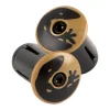 Lizard Skins Handlebar Plugs (Vegas Gold) (Pair)