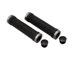 Lizard Skins Peaty Lock-On Grips (Black)