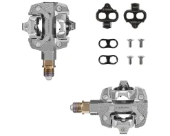 Look X-TRACK Power Dual Pedals (Silver) (Dual Side Power)