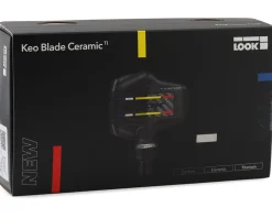 Look Keo Blade Ceramic Ti Road Pedals (Black) (16Nm) (53mm QF)