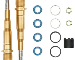 Look Spindle and Bearing Assembly (Titanium) (Right & Left) (X-Track)