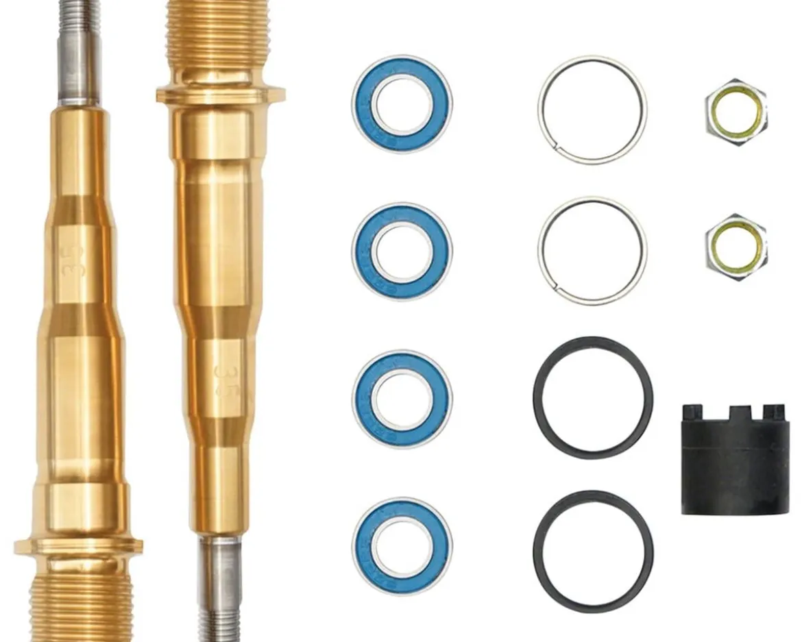Look Spindle and Bearing Assembly (Titanium) (Right & Left) (X-Track)