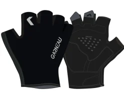 Louis Garneau Classic Air Fingerless Gloves (Black/Medium Grey) (M)