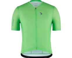 Louis Garneau Classic Eco Short Sleeve Jersey (Lime/Charcoal) (S)