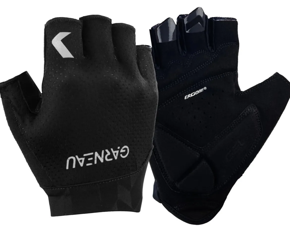 Louis Garneau Men's Gel Ultra Gloves (Black/Medium Grey) (S)
