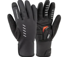 Louis Garneau Rafale Air Gel Long Finger Gloves (Black) (L)