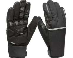 Louis Garneau Super Prestige 3 Gloves (Black/Yellow) (S) (w/ Finger Covers)