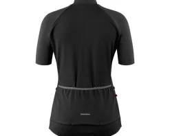 Louis Garneau Women's Beeze 4 Short Sleeve Jersey (Black) (L)