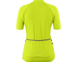 Louis Garneau Women's Beeze 4 Short Sleeve Jersey (Bright Yellow) (S)