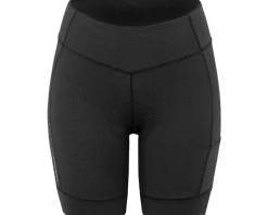 Louis Garneau Women's Fit Sensor Texture 7.5 Shorts (Black) (S)