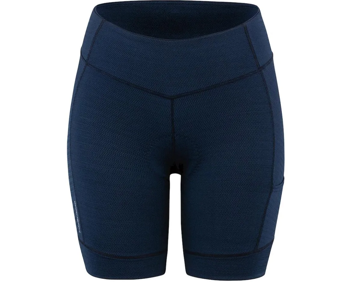 Louis Garneau Women's Fit Sensor Texture 7.5 Shorts (Dark Night) (XL)