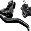 Magura MT4 Disc Brake & Lever (Black) (Front or Rear) (Hydraulic) (Flat Mount)