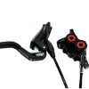 Magura MT5 HC Disc Brake & Lever (Black/Neon Red) (Front or Rear) (Hydraulic) (Post Mount)