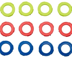 Magura 4-Piston Caliper Colored Cover Kit (For One Caliper) (Blue, Neon Red, Neon Yellow)