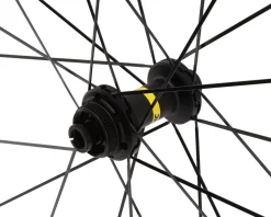 Mavic Ksyrium S Disc Road Wheelset (Black) (Shimano HG 11/12) (12x100mm, 12x142mm) (700c) (Centerlock) (Tubeless)