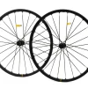 Mavic Ksyrium SL Disc Road Wheelset (Black) (Shimano HG 11/12) (12x100mm, 12x142mm) (700c) (Centerlock) (Tubeless)