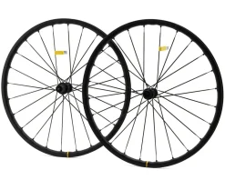 Mavic Ksyrium SL Disc Road Wheelset (Black) (Shimano HG 11/12) (12x100mm, 12x142mm) (700c) (Centerlock) (Tubeless)