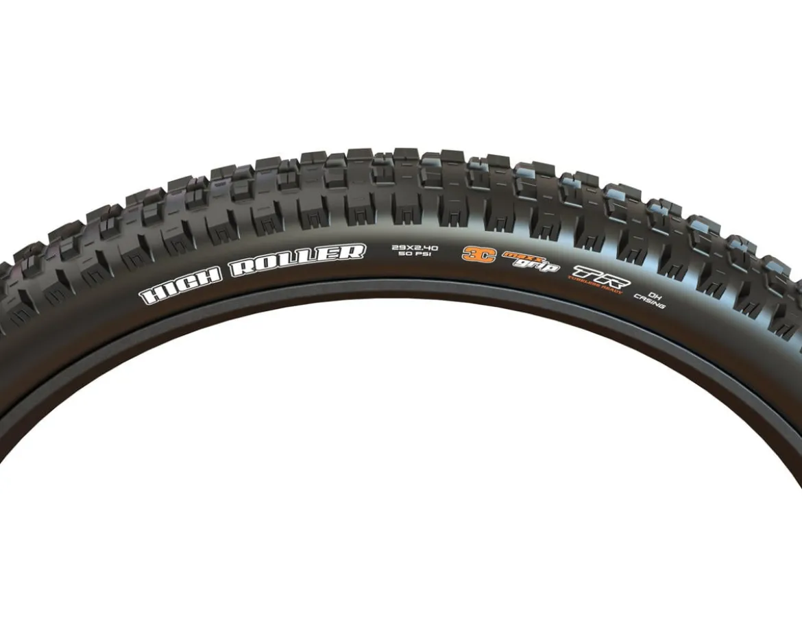 Maxxis High Roller III Tubeless Mountain Tire (Black) (29") (2.4") (MaxxGrip/DD)