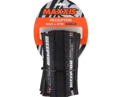Maxxis Receptor Tubeless Gravel Tire (650b) (47mm) (Black)