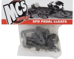 MCS SPD Pedal Cleat Kit (Black)