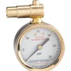 Meiser Presta-Valve Dial Gauge w/ Pressure Relief (30psi)