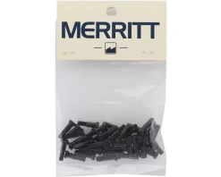 Merritt 14G Alloy Nipples (Black) (Bag of 40)
