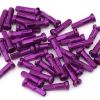 Merritt 14G Alloy Nipples (Purple) (Bag of 40)