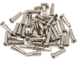 Merritt 14G Brass Nipples (Silver) (Bag of 40)