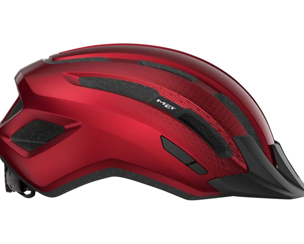 Met Downtown MIPS Helmet (Gloss Red) (M/L)