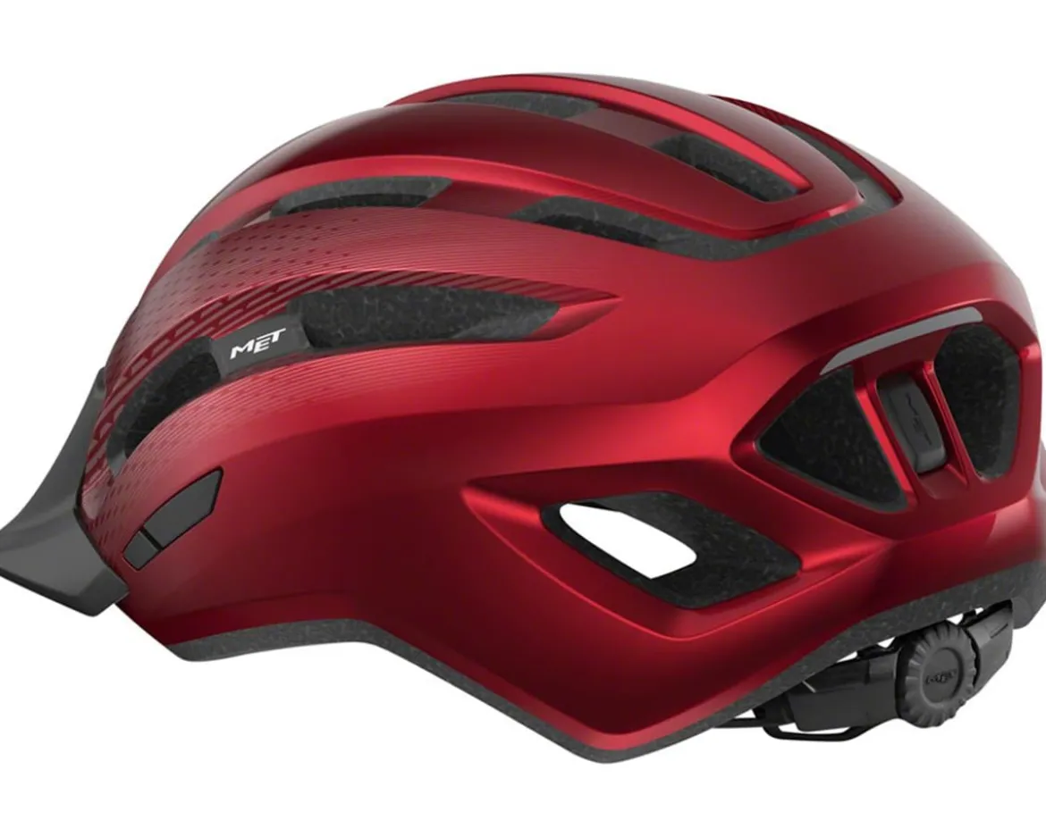 Met Downtown MIPS Helmet (Gloss Red) (M/L)