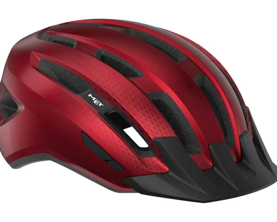 Met Downtown MIPS Helmet (Gloss Red) (M/L)