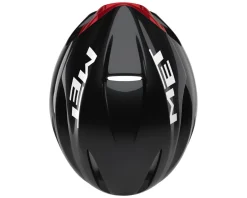 Met Manta MIPS Helmet (Black/Red Glossy) (L)