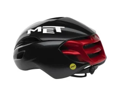 Met Manta MIPS Helmet (Black/Red Glossy) (L)