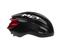 Met Manta MIPS Helmet (Black/Red Glossy) (L)