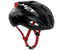 Met Rivale MIPS Helmet (Black/Red Glossy) (L)