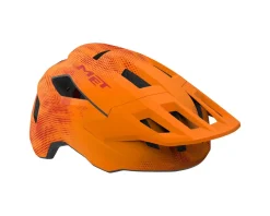 Met Shelter Youth Helmet (Orange/Red) (Universal Youth)