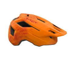 Met Shelter Youth Helmet (Orange/Red) (Universal Youth)