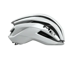 Met Trenta 3K Carbon MIPS Road Helmet (White Gloss) (M)