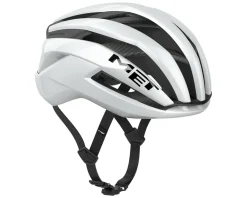 Met Trenta 3K Carbon MIPS Road Helmet (White Gloss) (M)