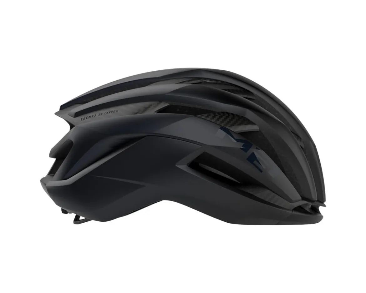 Met Trenta 3K Carbon MIPS Road Helmet (Black Matte) (M)