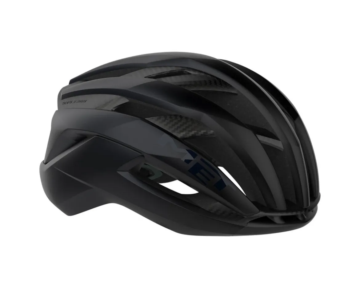Met Trenta 3K Carbon MIPS Road Helmet (Black Matte) (M)