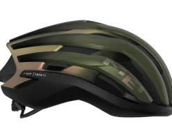 Met Trenta MIPS Road Helmet (Matte Olive Iridescent) (L)