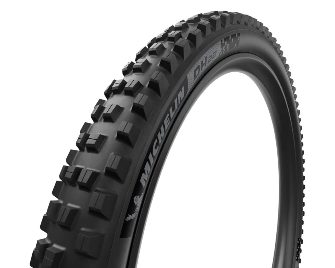 Michelin DH22 Mountain Tire (Black) (Tubeless) (27.5") (2.4") (DARK Logo)