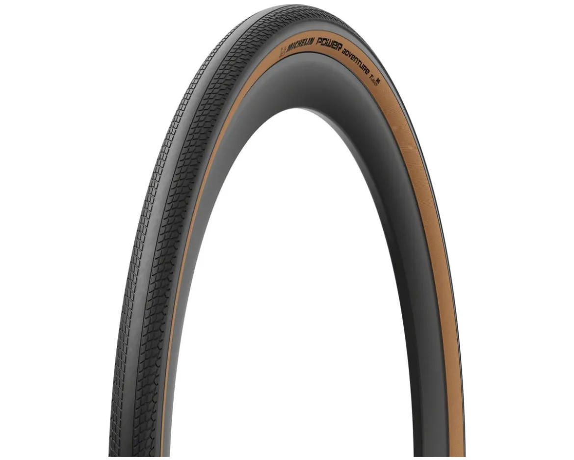 Michelin Power Adventure Classic TS TLR Gravel Tire (Tan Wall) (700c) (30mm)