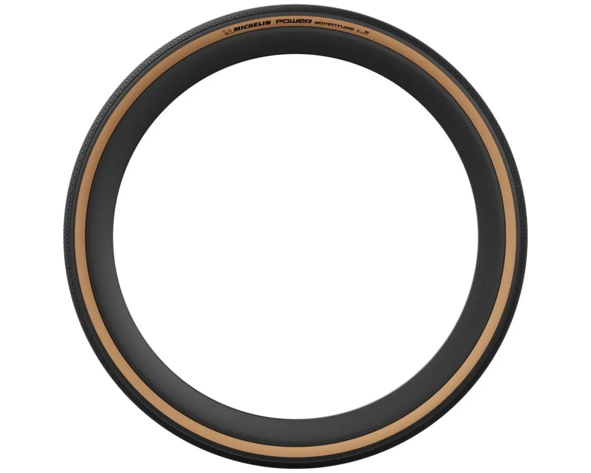 Michelin Power Adventure Classic TS TLR Gravel Tire (Tan Wall) (700c) (30mm)