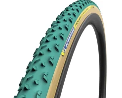 Michelin Power Cyclocross Mud Tubular Tire (Green) (700c) (33mm)