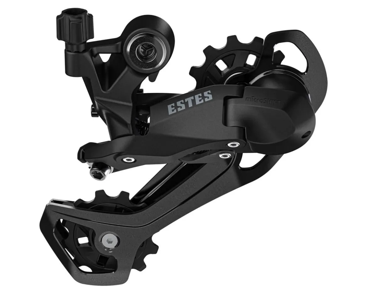 Microshift Estes Rear Derailleur (Black) (7/8/9 Speed) (Long Cage) (For 2x)