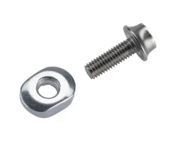 Microshift Front Derailleur Braze On Bolt Kit (Silver)