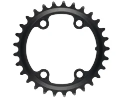 Microshift Sword/Sword Black Chainrings (Black) (9/10 Speed) (Inner) (29T) (80/110mm Asymmetic BCD)