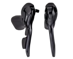 Microshift Advent X Drop Bar Brake/Shift Levers (Black) (Pair) (1 x 10 Speed)